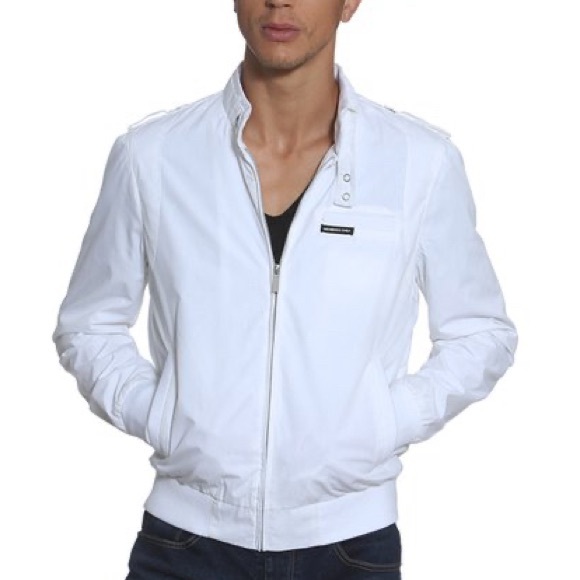 white members only jacket